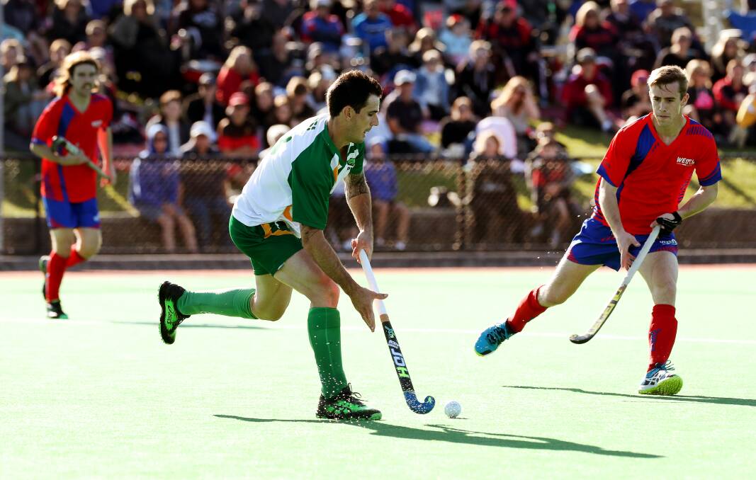 Back to his roots: Kieran Govers is a chance of a Kookaburras recall after leading Albion Park to an Illawarra premiership. Picture: Sylvia Liber. 