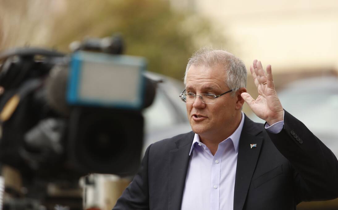 Federal Treasurer Scott Morrison - whose electorate is in southern Sydney - is a supporter of the F6 extension. Picture: Daniel Munoz