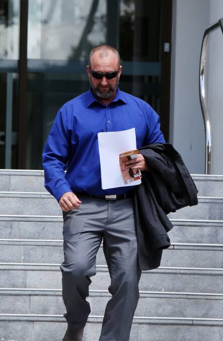 MERCURY.NEWS. Disgraced former cop Jason Hall, used stolen money to fund pokie habit.. Picture: Sylvia Liber. 3 October 2017