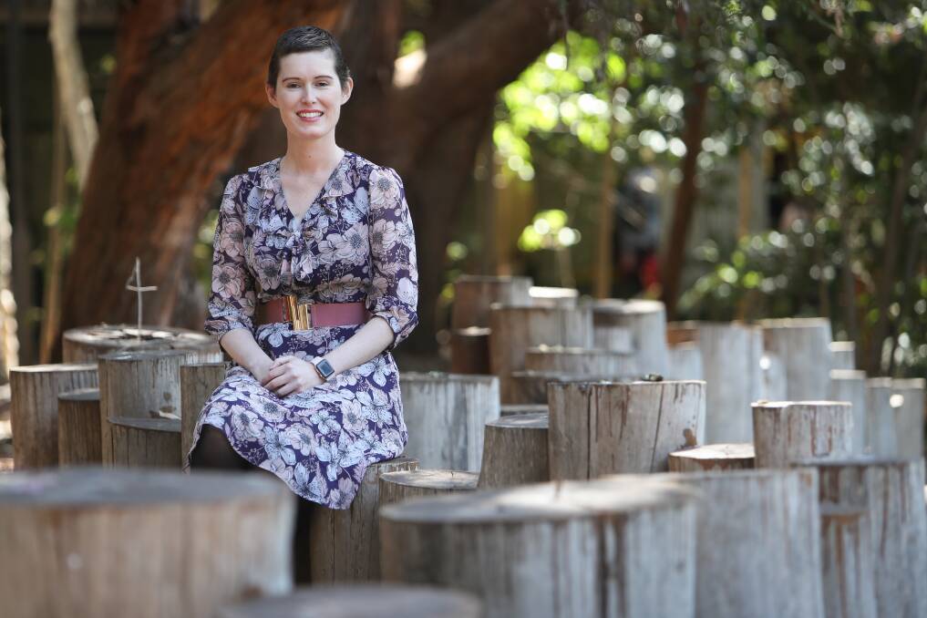 GIVING SUPPORT: Dr Kimberley Davis is using her breast cancer story to encourage people to donate their bodies to UOW's Body Donation Program for medical and scientific research. Picture: Adam McLean