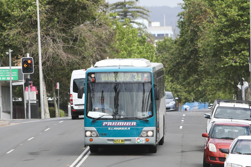 A Premier Illawarra bus that ran between Wollongong and Illawarra Regional Airport will not be returning. Picture: Adam McLean