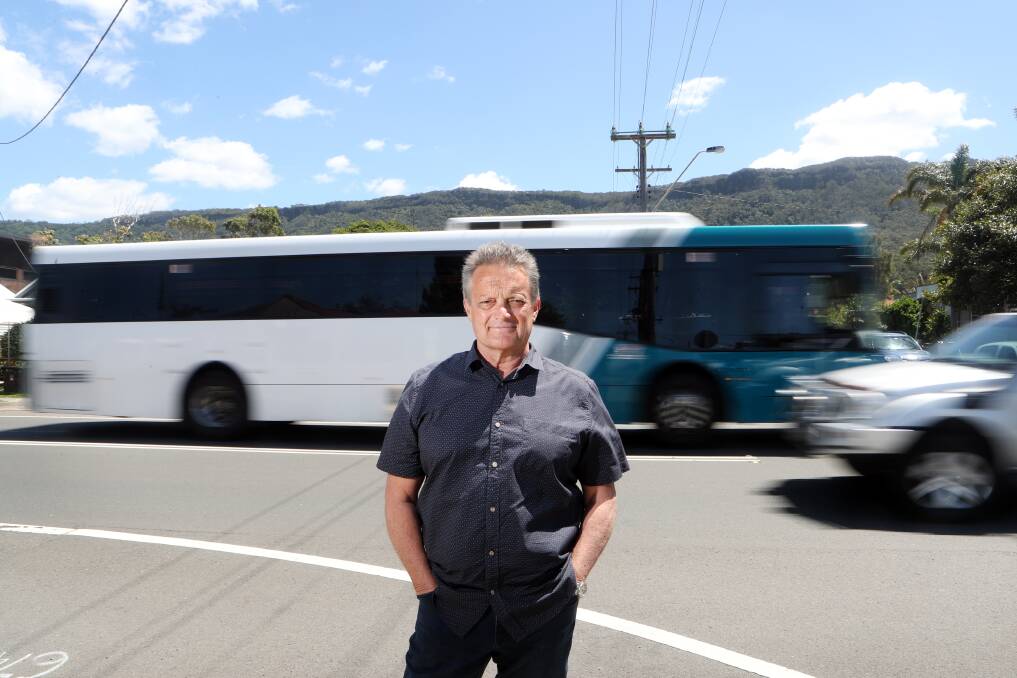 Wollongong City Councillor Leigh Colacino has raised a raft of concerns over the planned closure of Lawrence Hargrave Drive next year. Picture: Sylvia Liber.