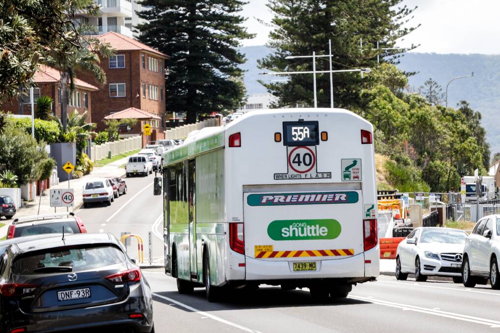 Money matters: Negotiations to keep the Gong Shuttle free have hit a snag, with UOW and Wollongong City Council knocking back the government's request for them to pay more in funding. Picture: Georgia Matts