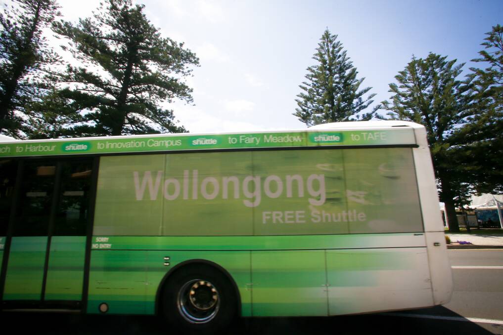 A compromise will be reached in the coming weeks to keep the Gong Shuttle free, according to Parliamentary Secretary for the Illawarra Gareth Ward. Picture: Georgia Matts