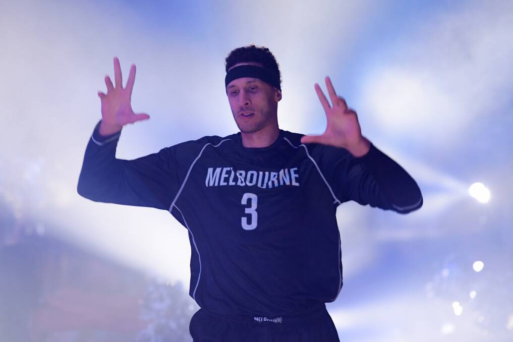 GLASS MASTER: Melbourne United centre Josh Boone leads the league in rebounding. Picture: AAP Image