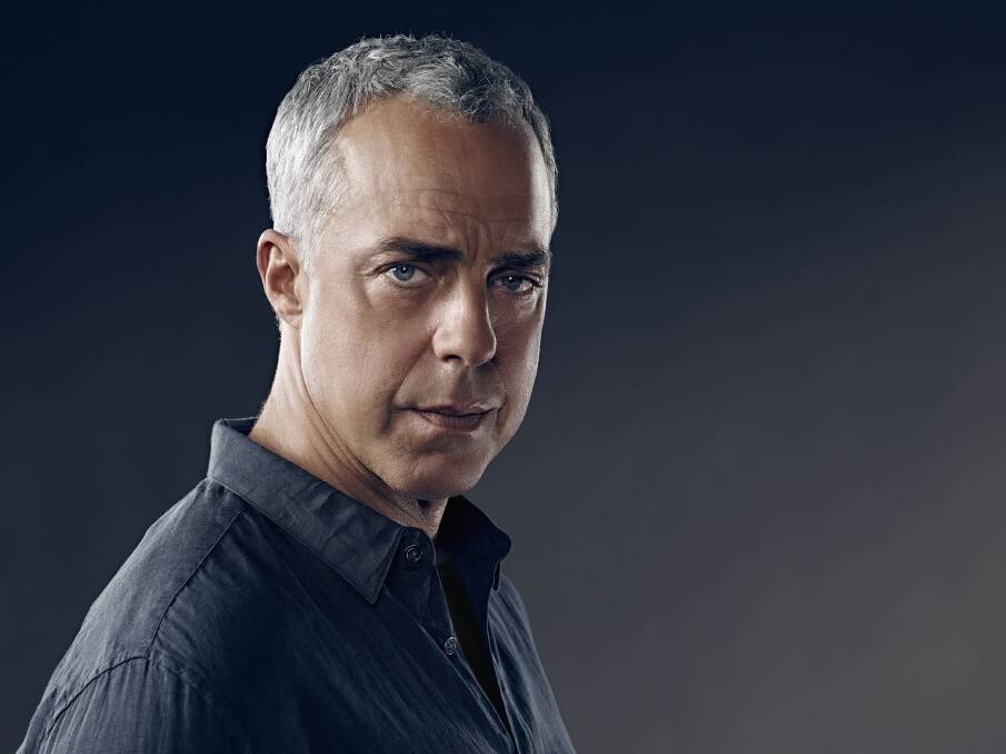 A largely dour Titus Welliver plays detective Harry Bosch in the slow-paced TV series Bosch.