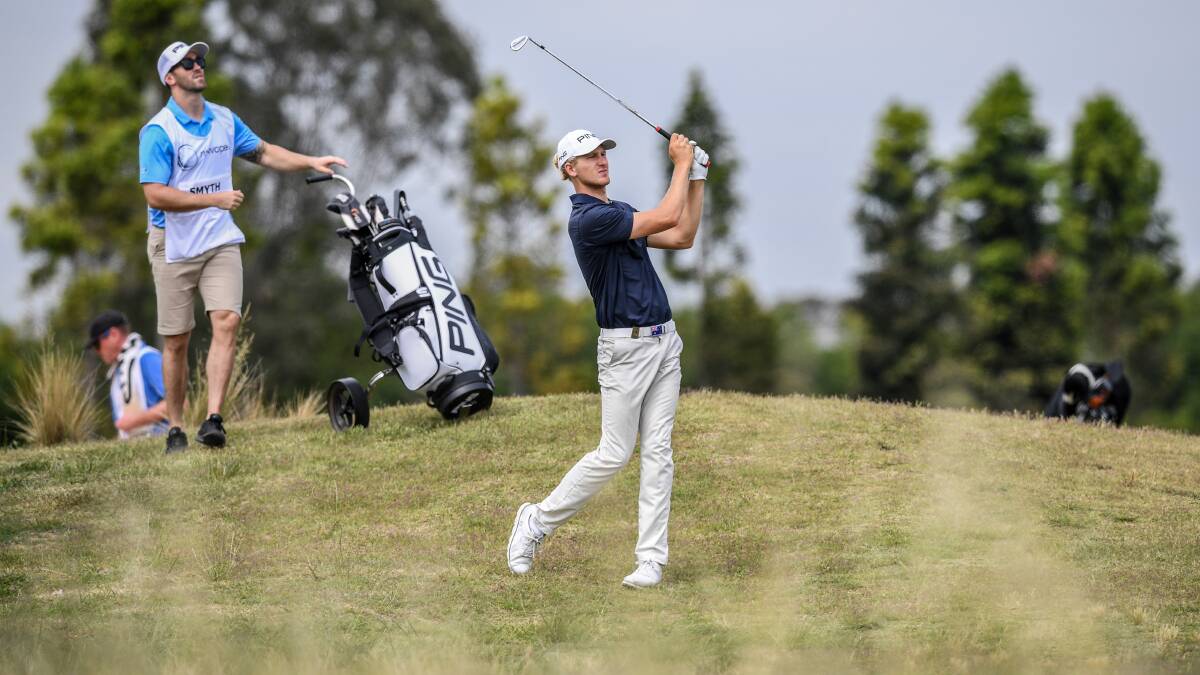 CUT: Shellharbour golfer Travis Smyth. Picture: AAP Image/Brendan Esposito