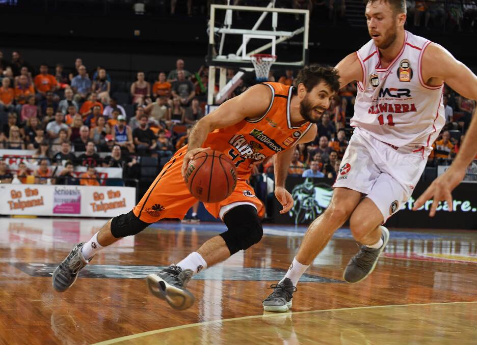 STOPPED: Taipans guard Jarrod Weeks. Picture: AAP