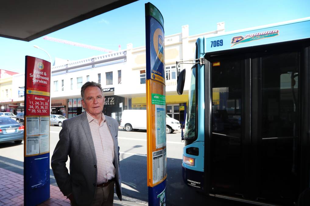 KEEP IT: Head of the Peak Bodies of the Illawarra group Mark Jones - the group has lent its support to the free Gong Shuttle. Picture: Sylvia Liber