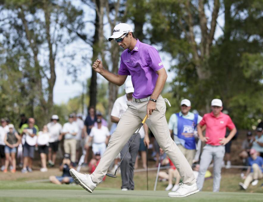 OPEN SEASON: Australian golfer Jordan Zunic. Picture: AAP Image/Tim Marsden