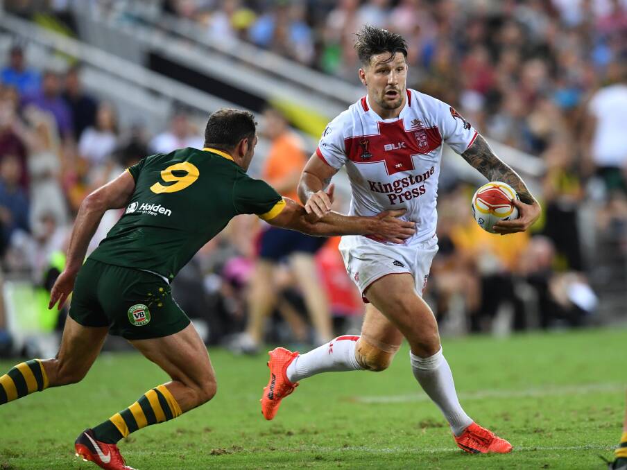 TEST STAR: Dragons skipper Gareth Widdop will pull on the England jumper for June's Test clash with New Zealand in Denver. Picture: AAP