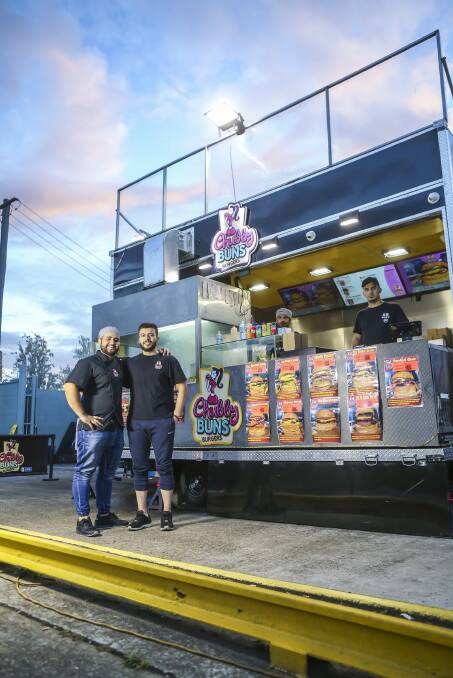 SYDNEY SLIDERS: Brothers Joey and NIck Yilmaz have had a hit with their family owned and operated Chubby Burgers food truck in Lidcombe.