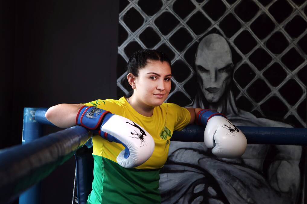 GOING GLOBAL: Illawarra boxer Tywarna Campbell has set her sights on the 2020 Olympics after returning from her first international tournament. Picture: Sylvia Liber.
