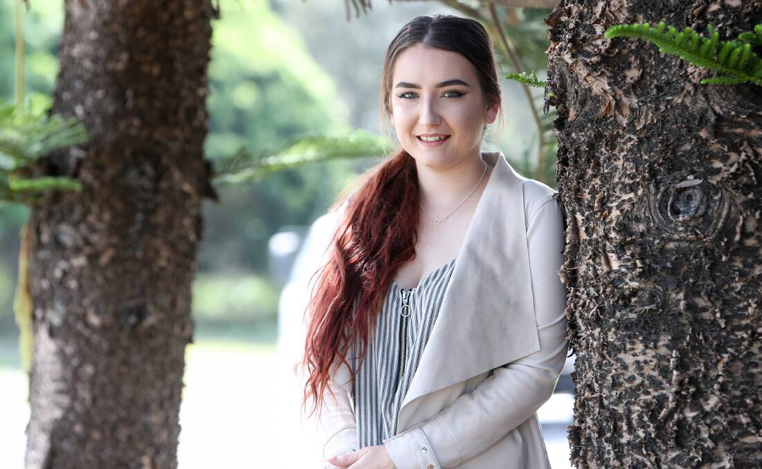 ASPIRING REAL ESTATE AGENT: Taryn Wells from Albion Park was was among the extra thousands of TAFE students who completed the Certificate IV in Property Services (Real Estate) online course. Picture: Adam McLean