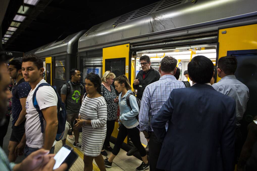 A closure of a rail link in Sydney won't mean the South Coast line will get any extra carriages. Picture: Dominic Lorrimer