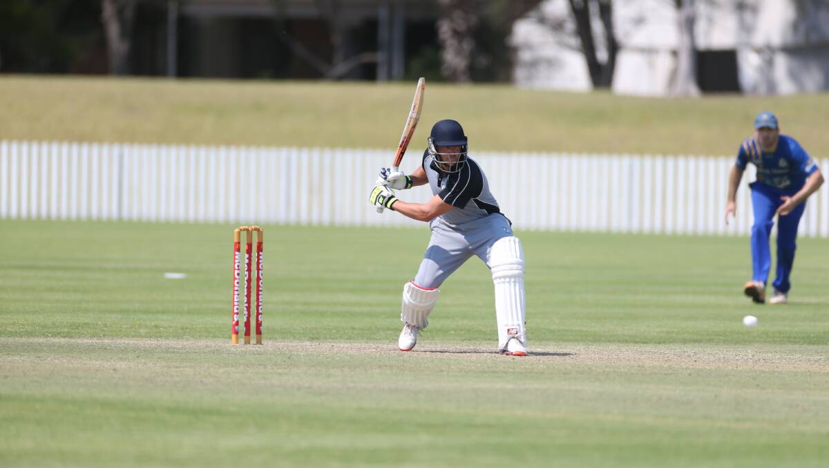 Key man: Adam Berwick will look to lay the platform with the bat for Greater Illawarra in Sunday's Country Championships final. Picture: Georgia Matts.