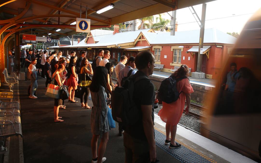 Plenty of people think Illawarra commuters will be waiting a long time before government promises of faster rail between Wollongong and Sydney come true. Picture: Robert Peet