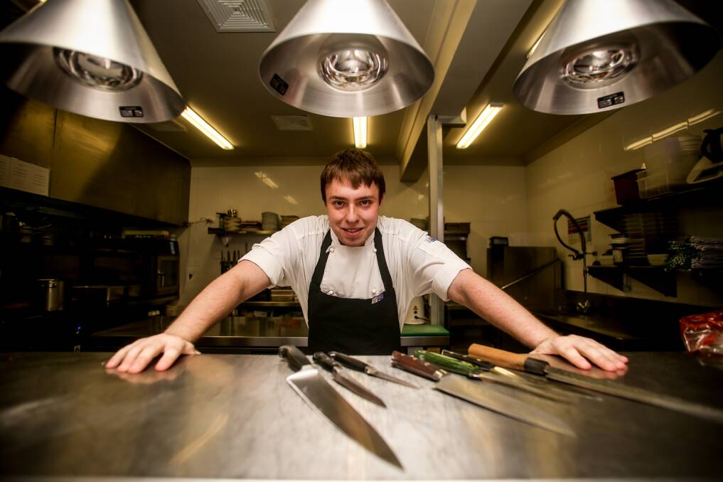 SHARP: Calum Howlett chose to name his new restaurant Burnt, not because of how the steaks will be cooked, but because he was inspired by a Hollywood drama about a top chef played by actor Bradley Cooper. Picture: Georgia Matts