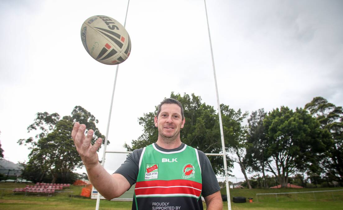 TRUST THE PROCESS: Corrimal coach Sean Maloney is happy with the progress of the club's three-year plan as he heads into his second season in charge. Picture: Georgia Matts