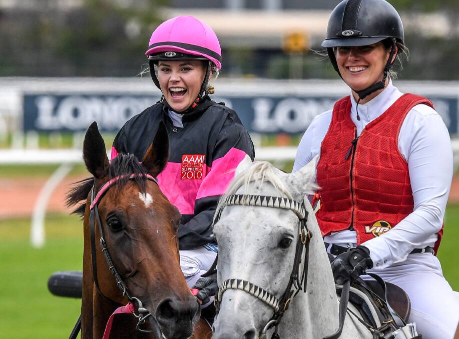 TALENT: Jockey Winona Costin after riding Bye See to win the Freshmark Handicap at Rosehill Gardens on February 3. Picture: AAP Image/ Brendan Esposito