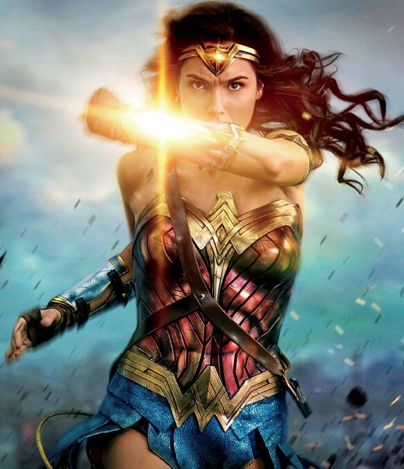 Actor Gal Gadot in Wonder Woman. Picture: Supplied