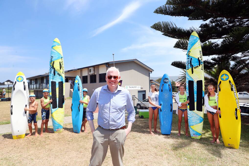Parliamentary Secretary for the Illawarra Gareth Ward says part of the Illawarra region is a regional area, but not all of it. Picture: Sylvia Liber