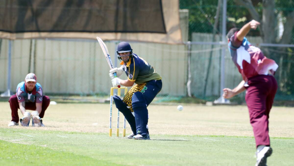 Batting leader: Lake Illawarra will look to Kerrod White for a big score in Sunday's one-day final. Picture: Sylvia Liber.