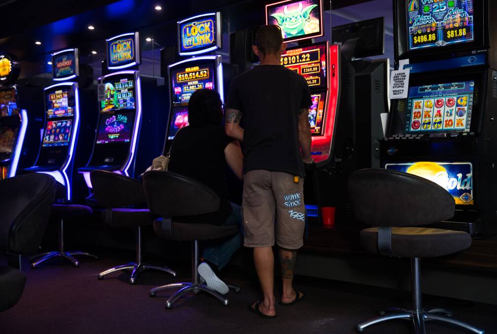 In just six months the Illawarra's poker machines made a staggering profit for their pubs and clubs. Picture: Janie Barrett
