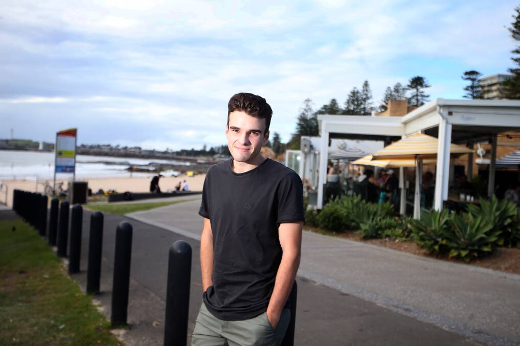 NO FLASH IN THE PAN: Dylan Carter, 19, from Bulli first jumped in the kitchen around age eight with a pavlova his first culinary creation. Now he's working towards opening a restaurant. Picture: Sylvia Liber