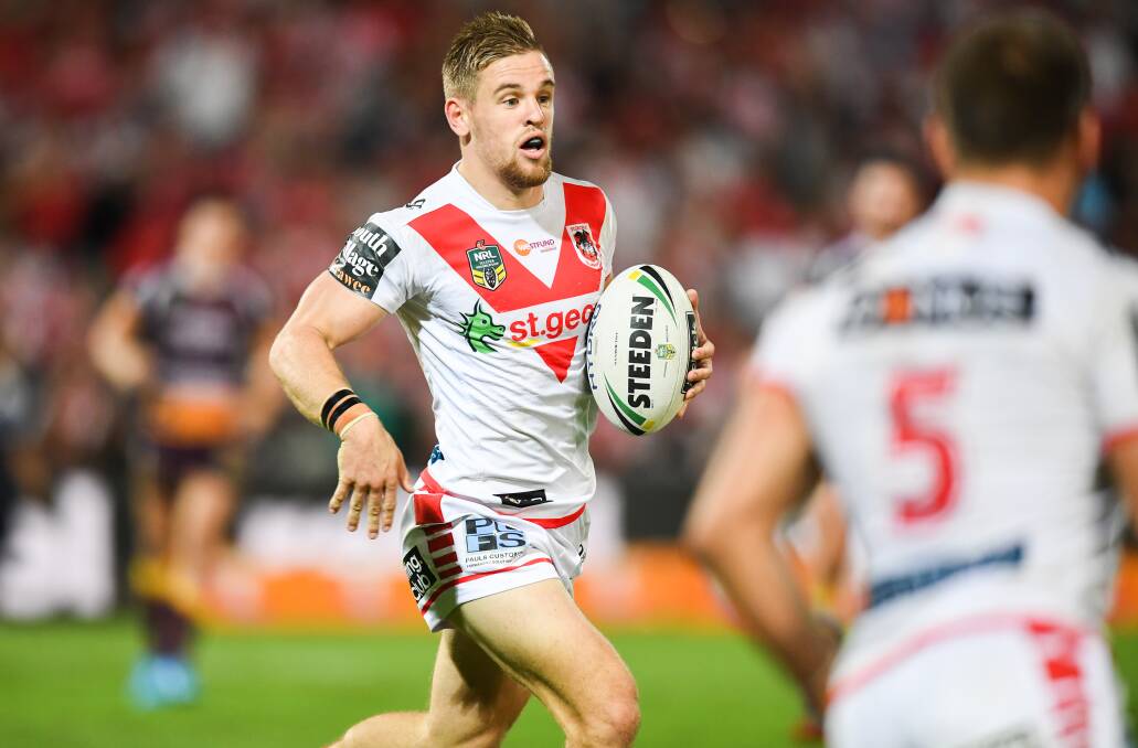 IN THE SQUAD: Dragons' Matt Dufty. Picture: NATHAN HOPKINS