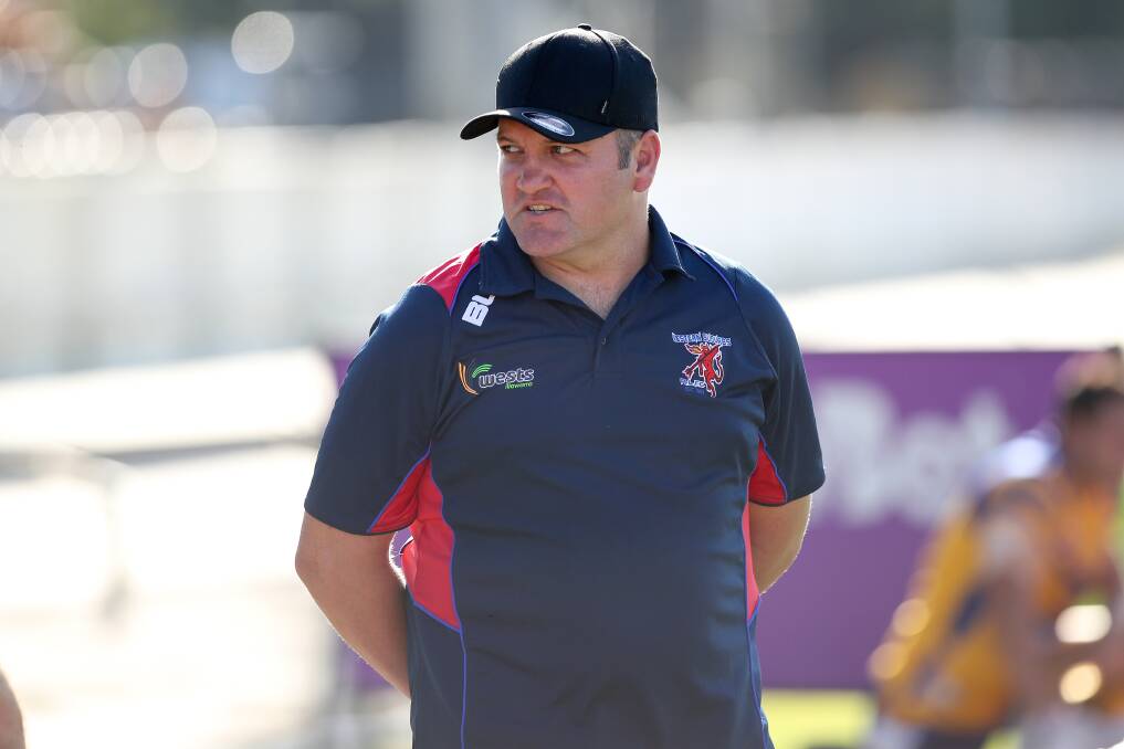 IN THE CROSS HAIRS: Wests coach Pete McLeod knows all rivals will be coming for his side as they look to defend their 2018 title. Picture: Adam McLean