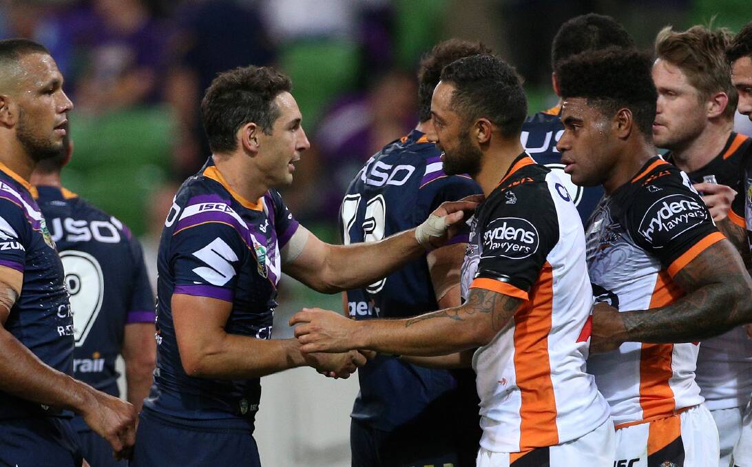 RENAISSANCE: Benji Marshall has brought a new self-awareness to his return to the Tigers season, steering them to two wins from two starts. Picture: AAP