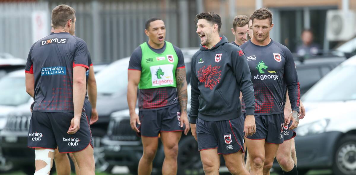 BIG MILESTONE: Dragons skipper Gareth Widdop will play his 100th game for the club against the Warriors on Friday. Picture: Adam McLean. 