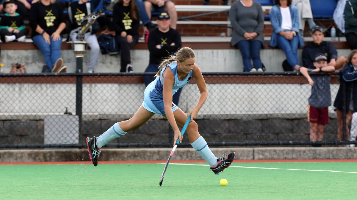 Key link: Gerringong's Mackenzie Ford has played a crucial role in the midfield for NSW at the Australian Under 15 Championships. Picture: Robert Peet. 