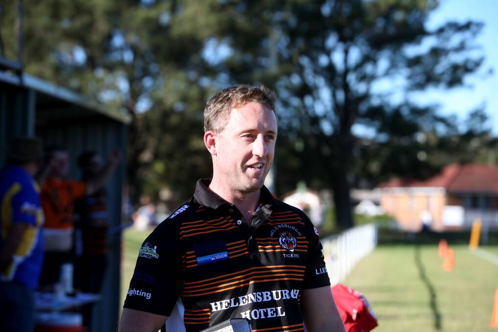 ALL SMILES: Helensburgh coach Gavin Lennon is looking to usher in a new era for the Tigers in 2019. Picture: Sylvia Liber