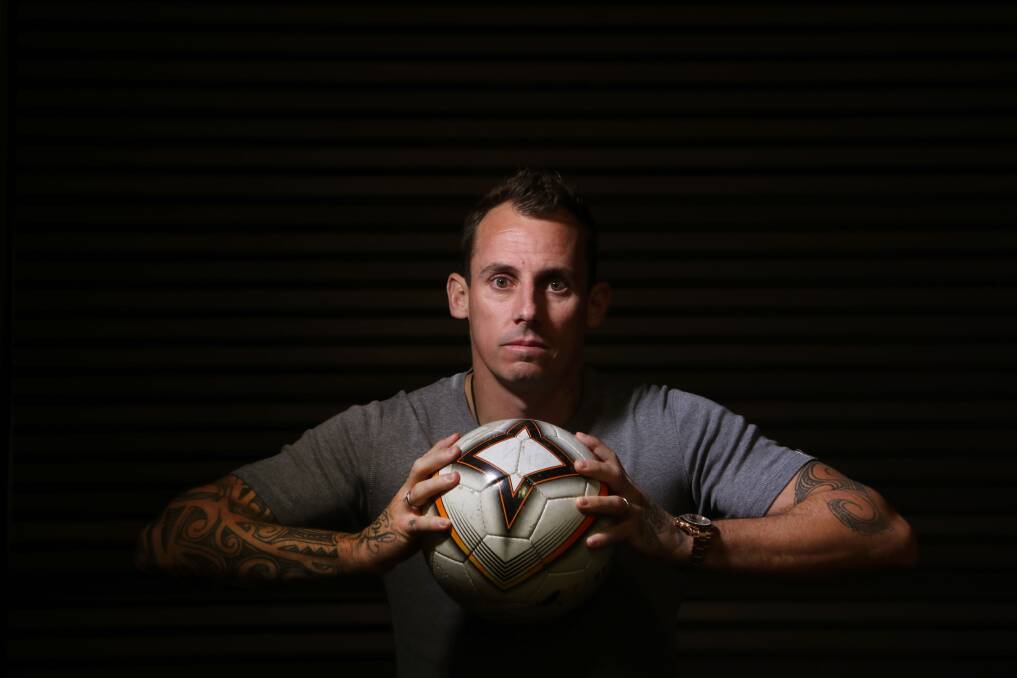 STILL IN IT: Wollongong Wolves expansion bid leader Luke Wilkshire Picture: Sylvia Liber