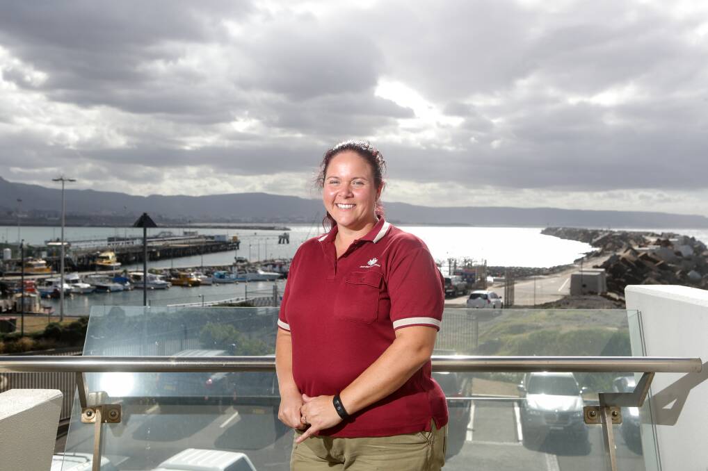 Look out: Senior biosecurity inspector Kelly Tindall is part of a team at Port Kembla looking for things that could threaten Australian agriculture. Picture: Adam McLean