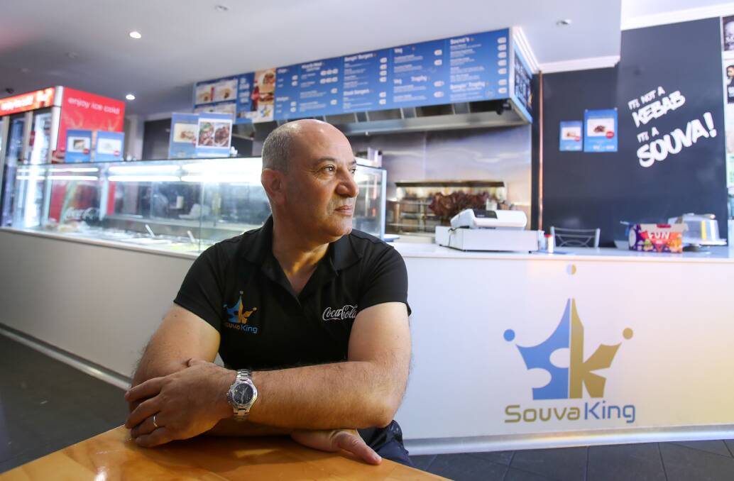 NIGHT OWL: Wollongong's Souva King owner Frank Kaadan wants to be able to open later, past 2am, to serve food to late night revellers. Picture: ADAM McLEAN
