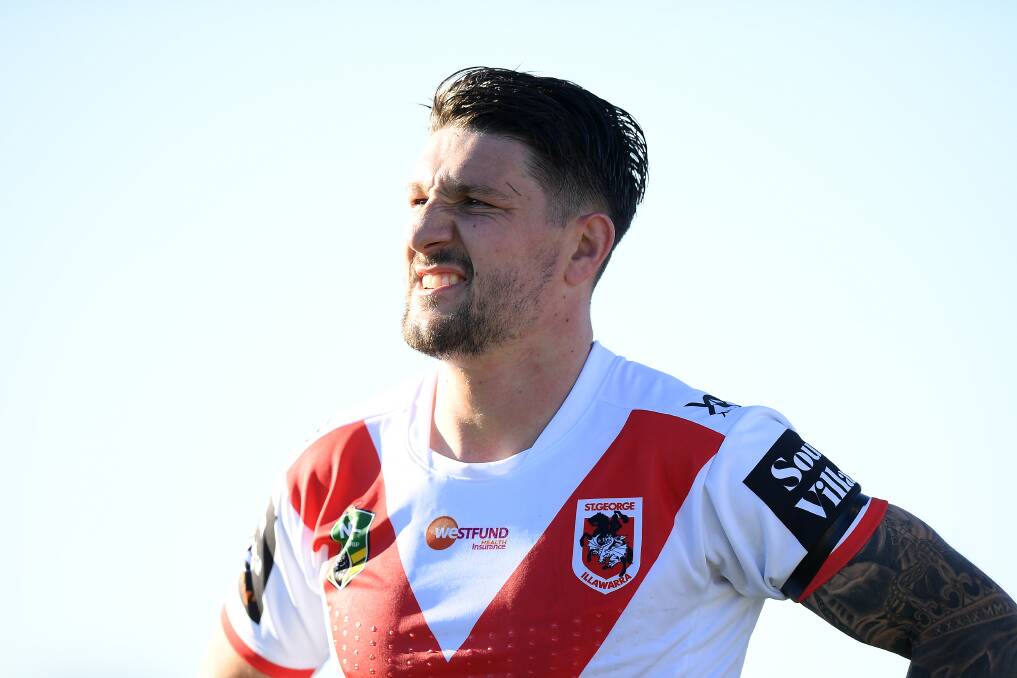 NO RUSH: Gareth Widdop denies he's had any discussions with the Dragons about hastening a move to the English Super League. Picture: AAP