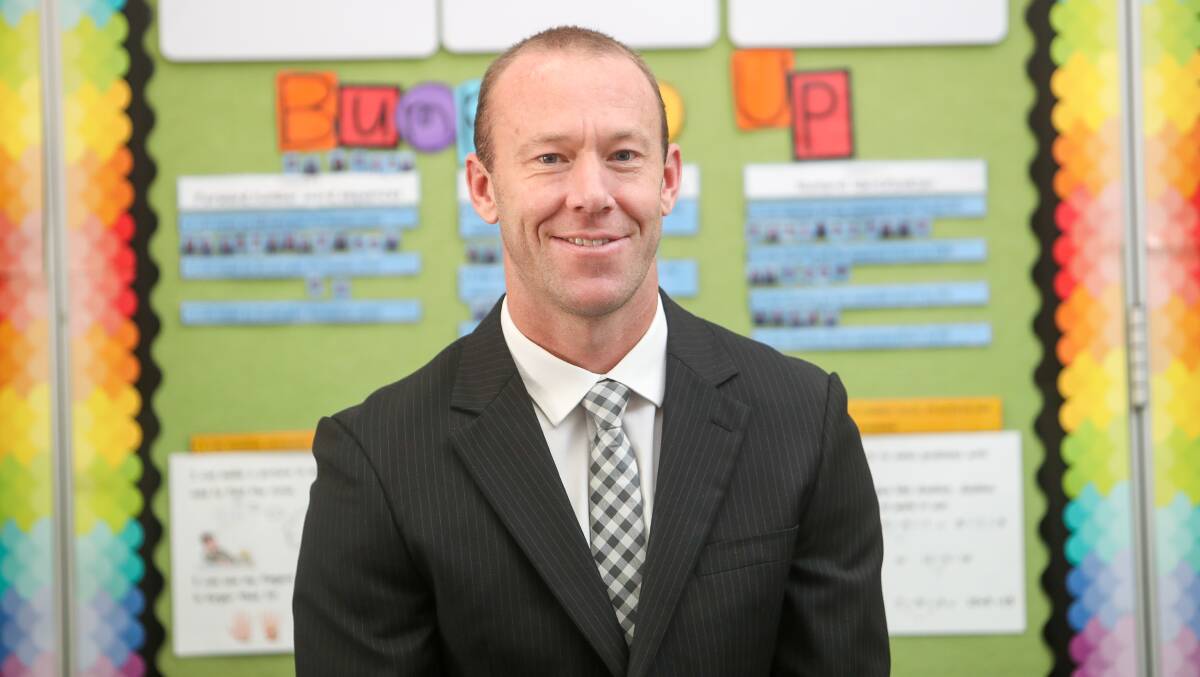 Shell Cove Public School principal Simon Webb. Picture: Adam McLean