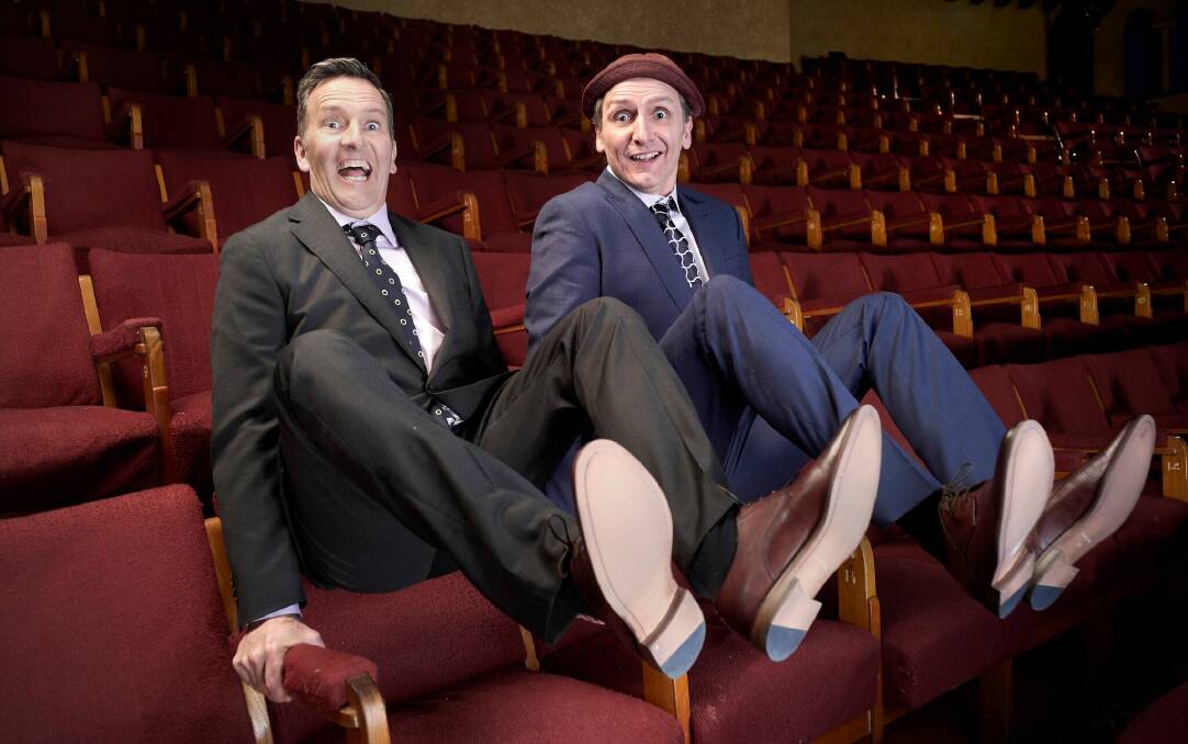 Lano and Woodley return to the stage after 12 years with their new show Fly. It's coming  to the Wollongong Spiegeltent in 2019. Picture: Supplied