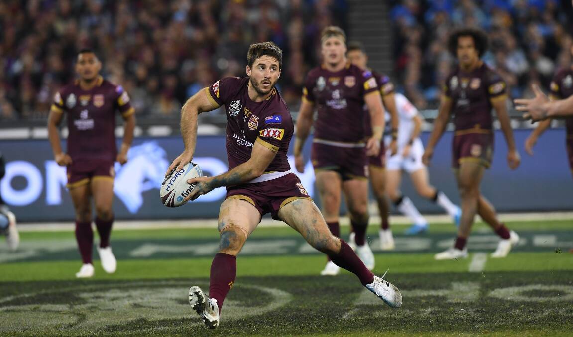 GOOD TO GO: Dragons halfback Ben Hunt will back up from Origin I along with the rest of his sides' rep contingent. Picture: AAP