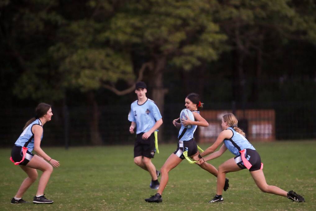 New link: Oztag has formed a partnership with Illawarra Sports High. 