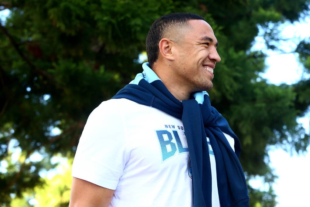 HOW GOOD: Blues forward Tyson Frizell. Picture: AAP 