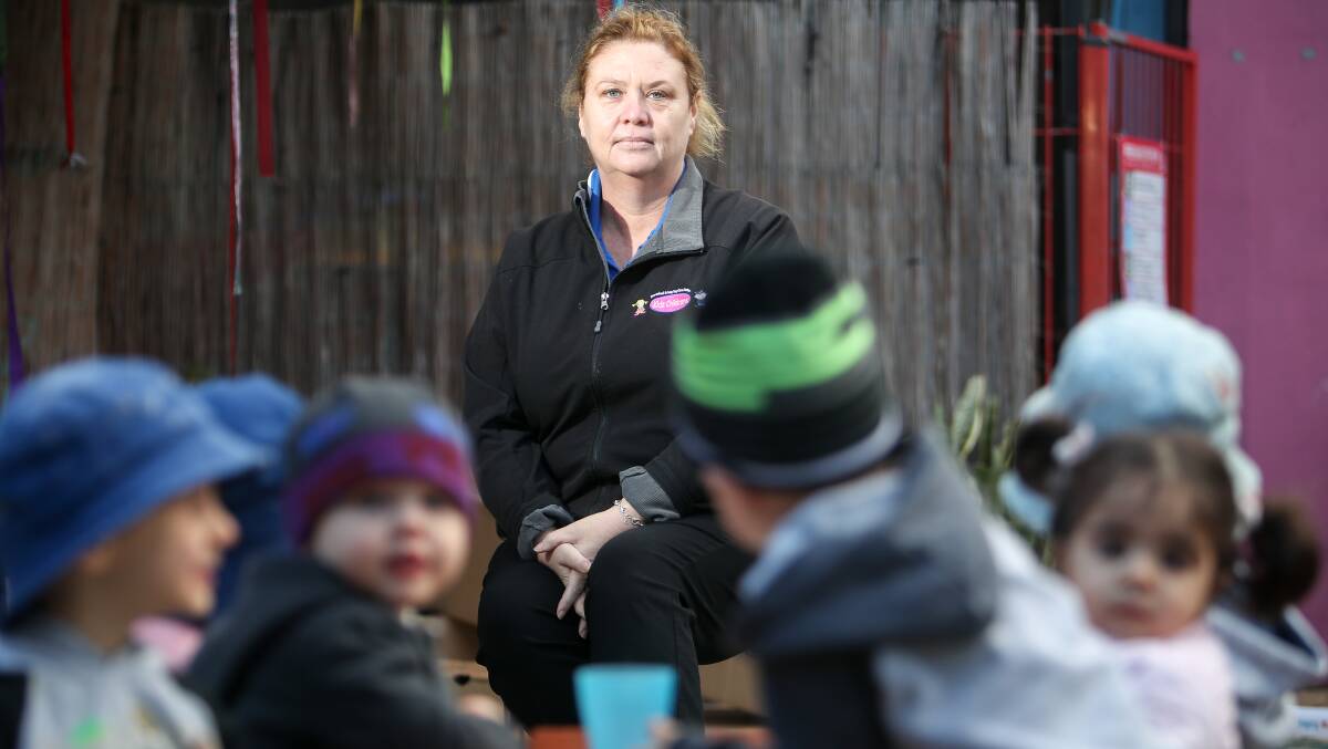 Boombalee Kidz owner Kathy Patrick said the Wollongong-based child care centre was open for business. Picture: Adam McLean