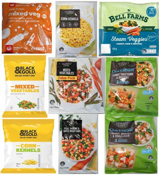 A number of prepackaged frozen vegetable products have been recalled due to potential listeria contamination. 