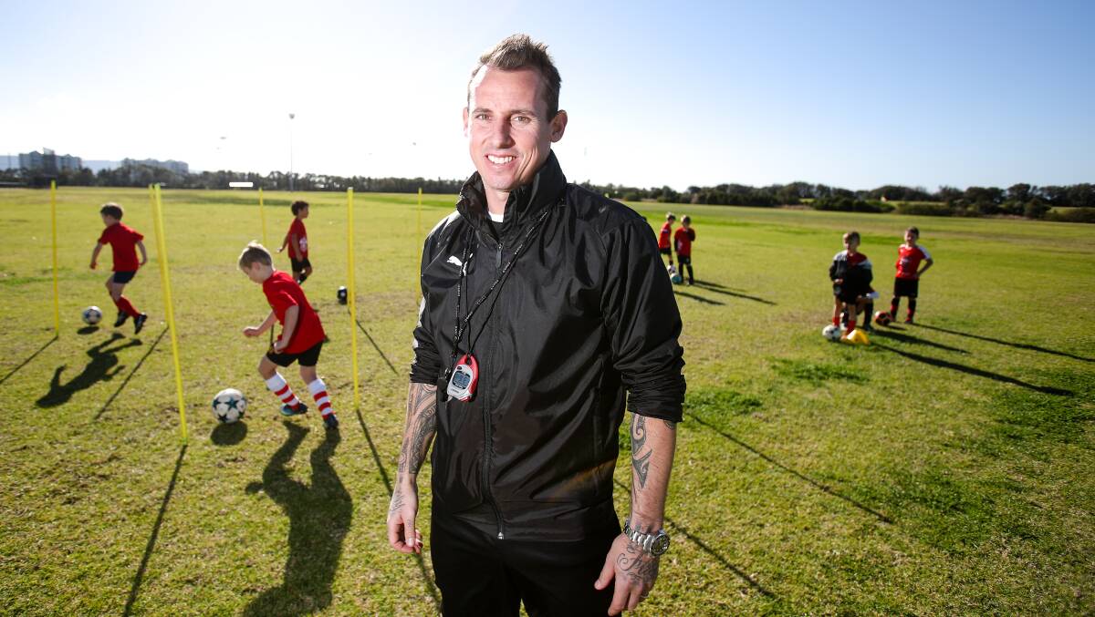 Crucial figure: After formally joining the Wollongong Wolves A-League bid, Luke Wilkshire will play a key role in helping secure an expansion licence. Picture: Adam McLean.  