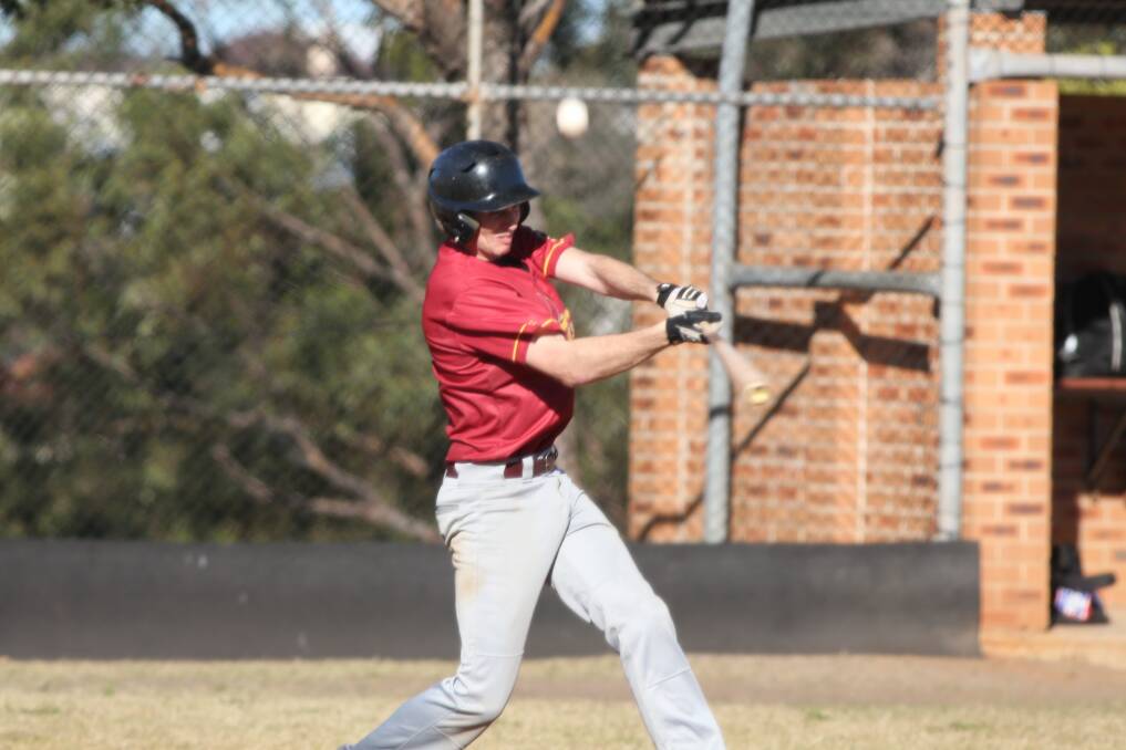 IN FORM: Scott Sartori was one of four Cardinals players with multi-hit games on Saturday. Picture: Georgia Matts 
