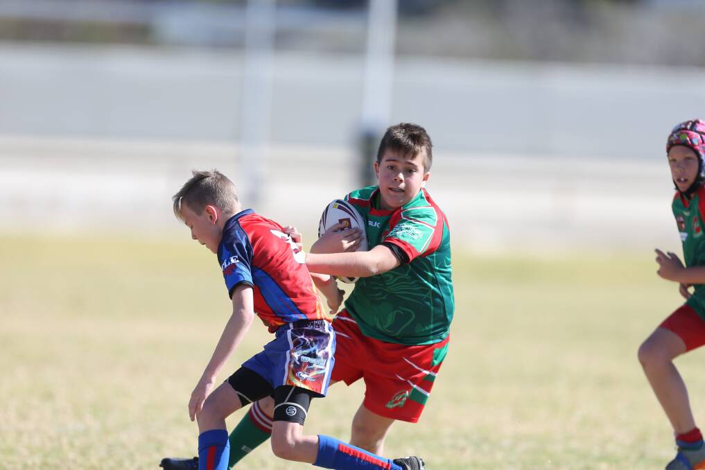 Footy's back: Corrimal youngster Robert Banfield. Picture: Georgia Matts.