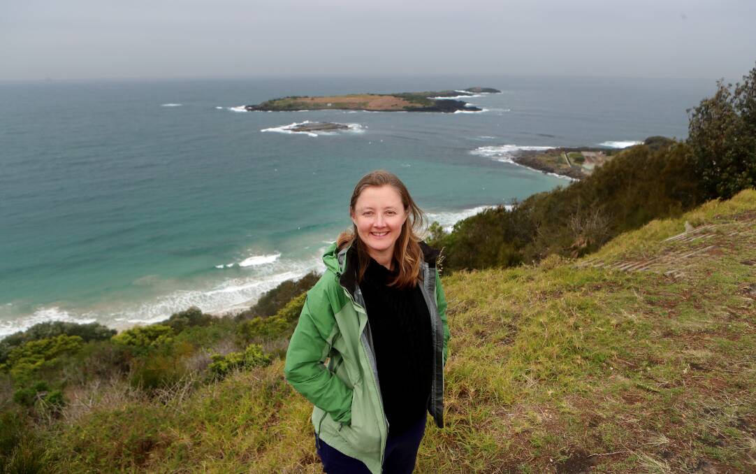 PROTECTION: Wollongong Greens Councillor Cath Blakey says the marine park plan will benefits the Five Islands. Picture: SYLVIA LIBER.